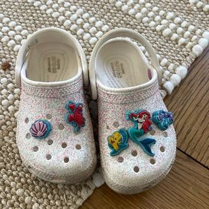 Little mermaid crocs
